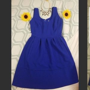 Banana Republic royal blue pocket dress